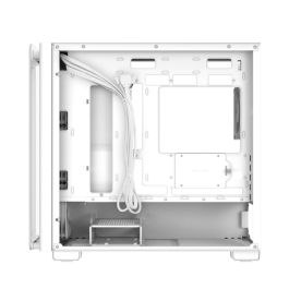 Asus A23 PLUS TG ARGB WHITE - Torre PC Blanco, micro ATX/Mini-ITX, 3x120mm Ventiladores, Ref. 90DC00K3-B19010