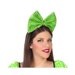 Diadema Accesorio Lazo Verde Lentejuelas Fiesta Carnaval Precio: 1.49999949. SKU: S1130280