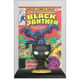 FUNKO Figura POP Comic Cover Marvel Black Panther de vinilo 9cm