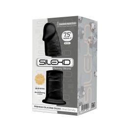 Consolador Realista Silexd Negro Consolador Realista Silexd Negro