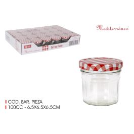 Mediterraneo Tarrito de Vidrio Multiusos 100 cc - 6.5x6.5x6.5 cm (72 Unidades) Precio: 27.50000033. SKU: B17SP5TSBJ