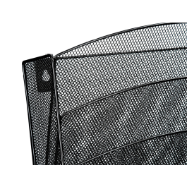 Q-connect Expositor Mural de Pared 5 Bandejas DIN A4 Negro 9,3x31,5x44 cm