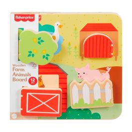 Tablero De Madera Animales De Granja Jcy33 Fisher Price