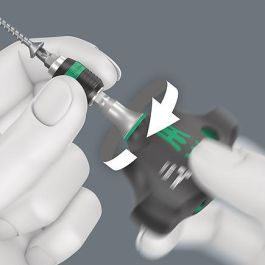 Wera 05136072001 Kraftform Kompakt 400 RA SHK Set 1 - Juego de destornilladores con mango en T, 18 piezas / 14 bits