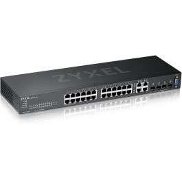 Zyxel GS2220-28-EU0101F Switch Gestionado L2 Gigabit Ethernet 24 Puertos RJ-45 4 SFP 56 Gbps Montaje en Rack Sin Ventilador Negro Precio: 366.50000002. SKU: S55001633