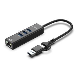 MicroConnect Hub USB 3.2 Gen 1 Premium de 4 Puertos con Ethernet y Conectores USB-C y A Precio: 20.59000009. SKU: B123RHGDVS