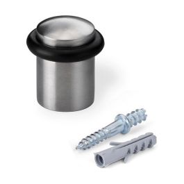 Inofix Tope de puerta metálico con torica acero inoxidable cromado mate para puertas de interior Precio: 6.50000021. SKU: S7905097