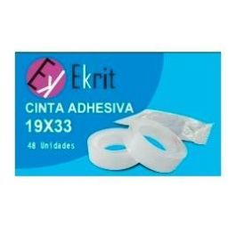 Ekrit Cinta Adhesiva Transparente Rollo 19 mm X 33M En Bolsita Precio: 0.49999983. SKU: B1CR6SMFBF