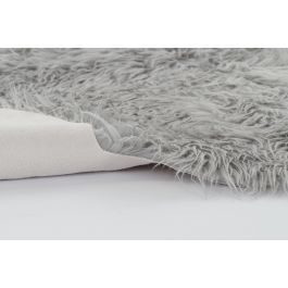Alfombra Alpino DKD Home Decor Gris 150 x 2 x 160 cm Alfombra Alpino DKD Home Decor Gris 150 x 2 x 160 cm