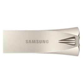 Samsung MUF-256BE3/APC Pendrive Bar Plus 256GB USB 3.1 Gen 1 300 MB/s Champaign Siver Resistente Agua Golpes Temperatura Rayos X