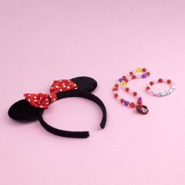Conjunto 4 piezas bisutería minnie 12.5 x 15.0 x 1.0 cm Conjunto 4 piezas bisutería minnie 12.5 x 15.0 x 1.0 cm