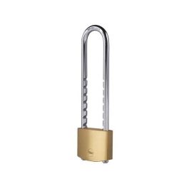 Candado de latón - YALE - Y110B/50/155/1 - 50 mm - Arco de acero cementado XL - 3 llaves - Para cadenas, escaleras, portones, bicicletas Precio: 34.78999986. SKU: B1DG3NS2XZ