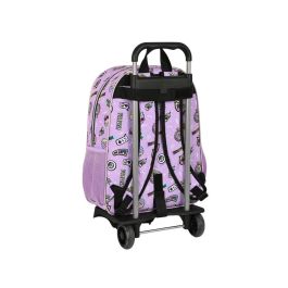 Mochila Escolar con Ruedas Monster High Best boos Lila 33 x 42 x 14 cm