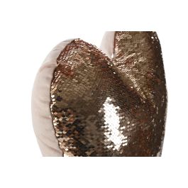DKD Home Decor Cojin Chic Rosa 12 x 40 x 40 cm (2 Unidades)