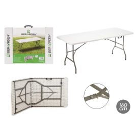 Ibergarden Mesa Plegable Rectangular Resina y Metal 180x90 cm Blanca Precio: 40.49999954. SKU: B1EA4ATP76