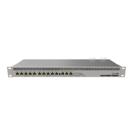Mikrotik RB1100AHx4 Router Gigabit Ethernet 10/100/1000 Mbps, para Rack 1U, Acero Inoxidable y PoE Precio: 288.49999992. SKU: B1D2Y3G4TK