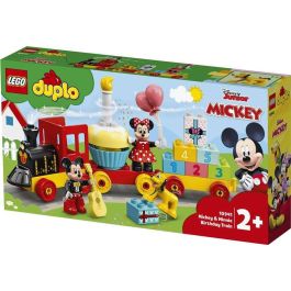Lego Duplo Juego de Construcción Tren de Cumpleaños Mickey y Minnie (22 Piezas)