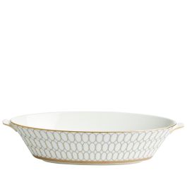 Wedgwood Legumbrera Oval Renaissance Gre 33,9 cm (2 Unidades) Diseño Renacentista Gris con Toques Dorados Apto Lavavajillas Precio: 291.50000011. SKU: B17YRFBTNX