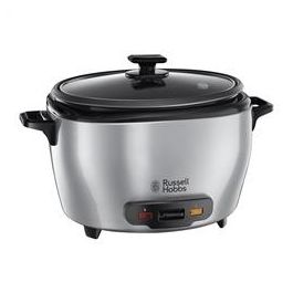 Russell Hobbs 23570-56 Arrocero Maxicook para 14 Tazas de Arroz con Recipiente Antiadherente de 5L y Tapa de Cristal en Acero Inoxidable Precio: 64.49999985. SKU: B1GA292VNG