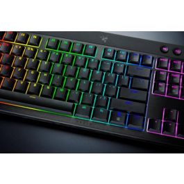 Razer RZ03-05451200-R311 Teclado BlackWidow V4 Low Profile Gaming Español con Switches Mecánicos Naranjas