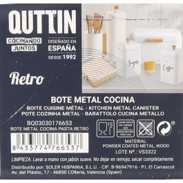 Bote de Metal para Pasta Retro Quttin - Cocina (12 Unidades) Bote de Metal para Pasta Retro Quttin - Cocina (12 Unidades)