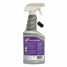 Urine Off Espray Eliminador de Manchas y Olores de Orina para Gatos y Gatitos - Ecológico, Inodoro, Previene Marcaje 500 ml