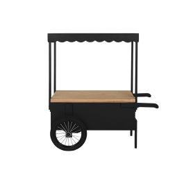 DKD Home Decor Expositor Vintage Negro Natural Metal MDF 115 x 58 x 170 cm Precio: 383.50000029. SKU: B1CJTLJPEE