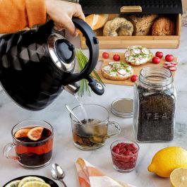 Inde Tarro Vidrio T/Metal 1300 ml 10x10x18 cm 3-Surt La Mediterrane