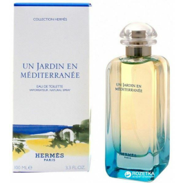 Hermès Un Jardin en Méditerranée Eau de Toilette Unisex Vaporizador 100 ml - Perfume Floral Acuático con Notas de Higuera y Cítricos