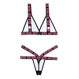 Conjunto de Lencería Fantasy Lingerie Negro (L/XL) Conjunto de Lencería Fantasy Lingerie Negro (L/XL)