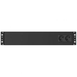 Phasak Compact PH 9202 SAI Línea Interactiva 800VA 480W Rack 19" 2U con 8 Salidas Schuko, USB HID, APFC