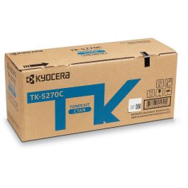 Kyocera TK-5270C Tóner Cian 6.000 páginas para M6230cidn, M6630cidn, P6230cdn Original Precio: 156.50000003. SKU: S8411252