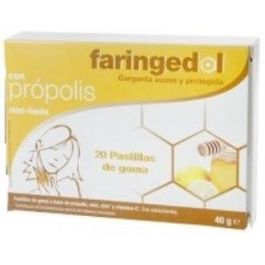 Faringedol Sabor Limón Miel 20 Pastillas de Goma Precio: 6.5000001. SKU: B1D9YFPFR8