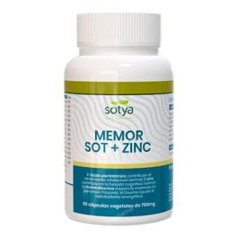 SOTYA Memor Plus 60Cap. Complemento Alimenticio para la Memoria y Rendimiento Intelectual con Zinc Precio: 7.5000002. SKU: B14JSP77HR