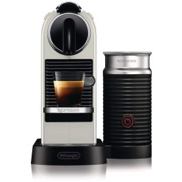 DeLonghi Cafetera Nespresso CitiZ & Milk, Blanca