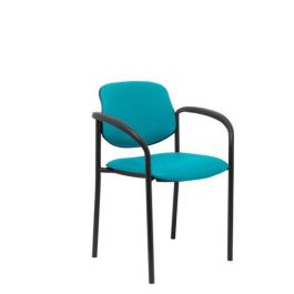 Silla Piqueras Y Crespo Villalgordo Confidente Brazos Fijos Chasis Negro Asiento Y Respaldo Tapizados Similpiel Verde Precio: 157.49999969. SKU: B1DSEYMRVZ
