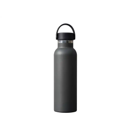 Safta Botella Termo "Carbon" Exterior Goma 600 ml para Niños 25x7,3x7,3cm