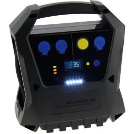 Michelin Compresor de Aire Inalámbrico Recargable Portátil para Inflar Neumáticos de Coche, Moto y Bicicleta, Presión Máxima 6,9 Bar (100 PSI) Michelin Compresor de Aire Inalámbrico Recargable Portátil para Inflar Neumáticos de Coche, Moto y Bicicleta, Presión Máxima 6,9 Bar (100 PSI)