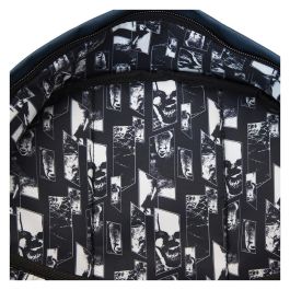 Loungefly Mochila nylon I Heart Pennywise IT 44cm Correas Ajustables Bolsillo Cremallera Detalles Brillan Oscuridad