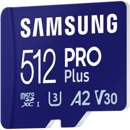 SAMSUNG MB-MD512S Tarjeta MicroSDXC de 512GB, 180MB/s con Lector USB