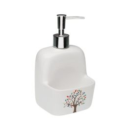 Versa Dispensador Tree de Cerámica 9.4 x 17.8 x 10.5 cm (4 Unidades)