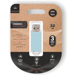 Memoria Usb 32Gb Tech-One-Tech Basic 2.0 Azul Cielo (Incluye Canon Lpi De 0.24 ) Precio: 5.50000055. SKU: B14MRRZS2Y