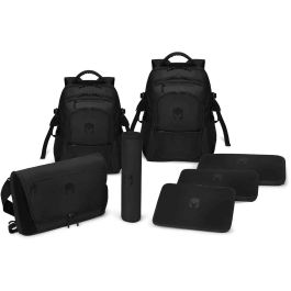 DICOTA CATURIX Tech Sleeve para portátiles Gaming 17-17.3 pulgadas, color Negro