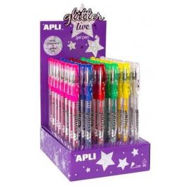 Apli Bolígrafo Gel Pen Glitter Live Colores Surtidos -Expositor 48U- Precio: 42.50000007. SKU: B14QEQQ3QW