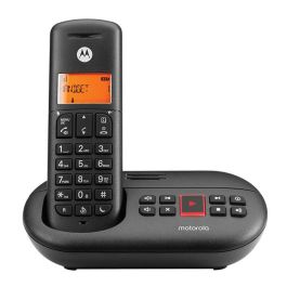 Motorola E211 Teléfono Inalámbrico Negro DECT Digital con Contestador 30 min Precio: 26.49999946. SKU: B19RKFQH3Q