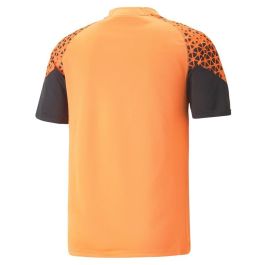 Camiseta de Fútbol de Manga Corta Hombre Puma Individual Cup Training Ultra Naranja