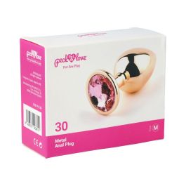 Plug Anal Pick&Love Nº 30 Dorado (8,3 cm)