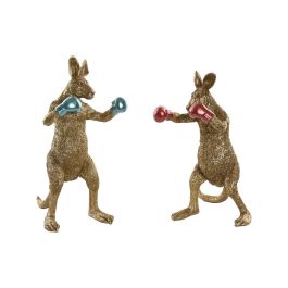 DKD Home Decor Figura Canguro Moderno Resina Rojo y Azul 40.5 x 23 x 25 cm (2 Unidades Surtidas) DKD Home Decor Figura Canguro Moderno Resina Rojo y Azul 40.5 x 23 x 25 cm (2 Unidades Surtidas)