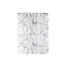 DKD Home Decor Cortina Alpino de Poliéster Azul Blanco, 2 Paneles de 270 cm de Alto x 140 cm de Ancho, Densidad 110 gsm DKD Home Decor Cortina Alpino de Poliéster Azul Blanco, 2 Paneles de 270 cm de Alto x 140 cm de Ancho, Densidad 110 gsm