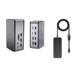 eSTUFF USB4 Pro Dual Dock including PD100W Power Supply eSTUFF USB4 Pro Dual Dock including PD100W Power Supply